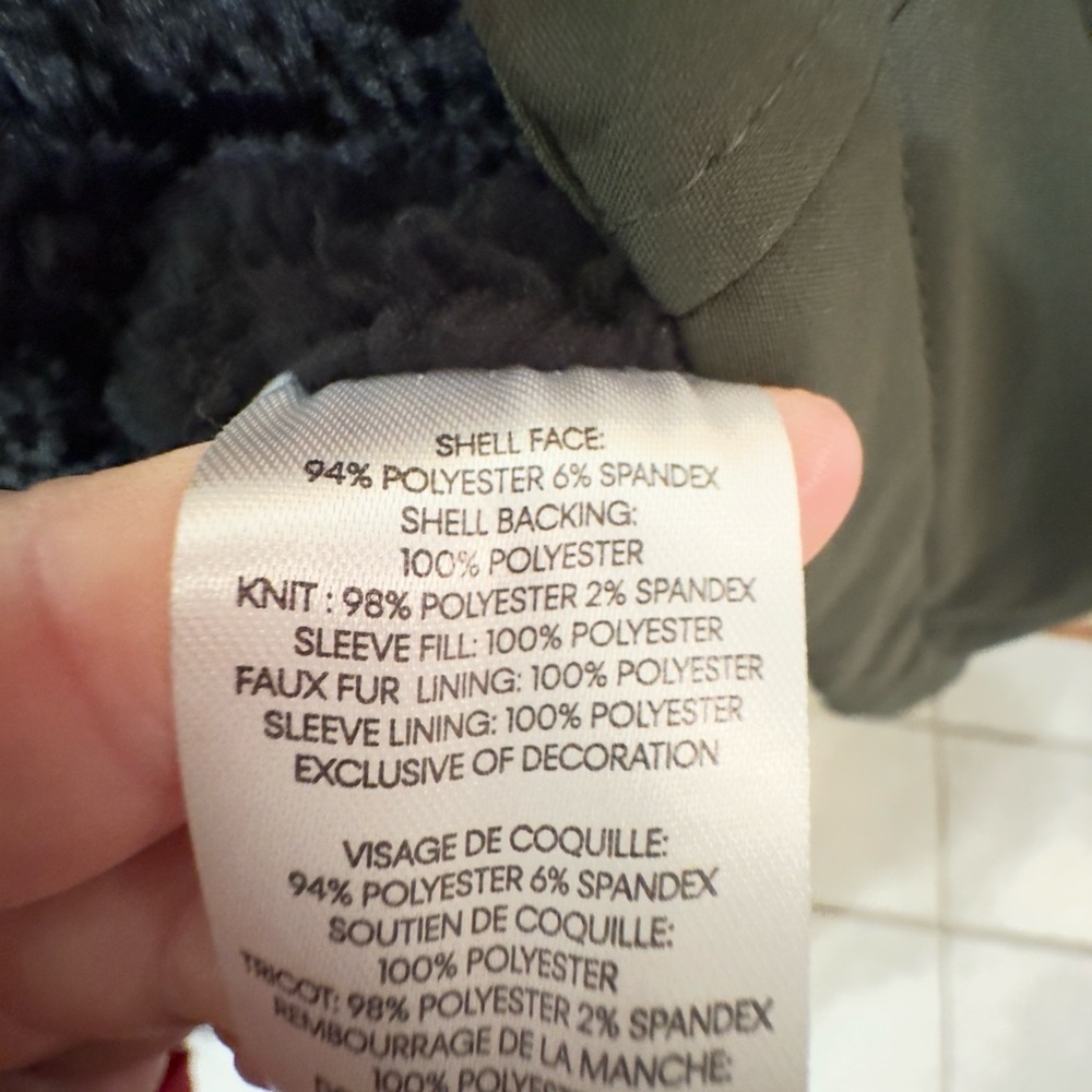 Calvin Klein ~Women's Hooded Faux-Fur-Lined Anorak Raincoat~ XXSP~ Olive ~NWT - Picture 14 of 14